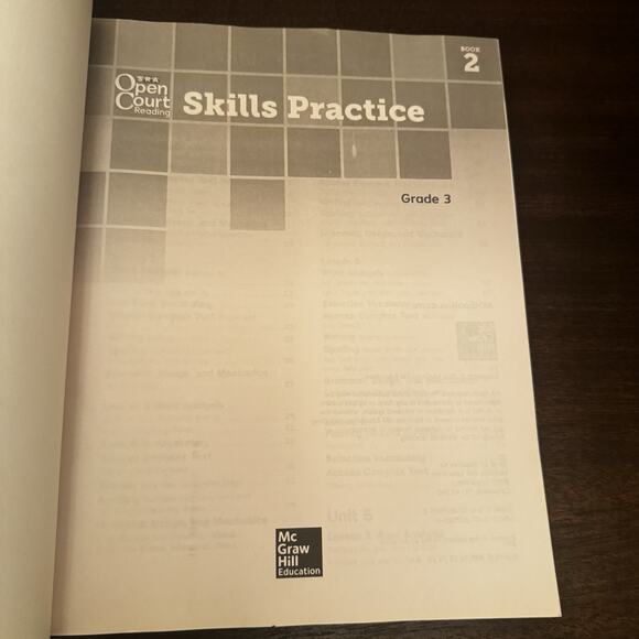 Open Court Skills Practice Book 2 Workbook Grade 3 Unused Writing Spelling - Picture 4 of 13